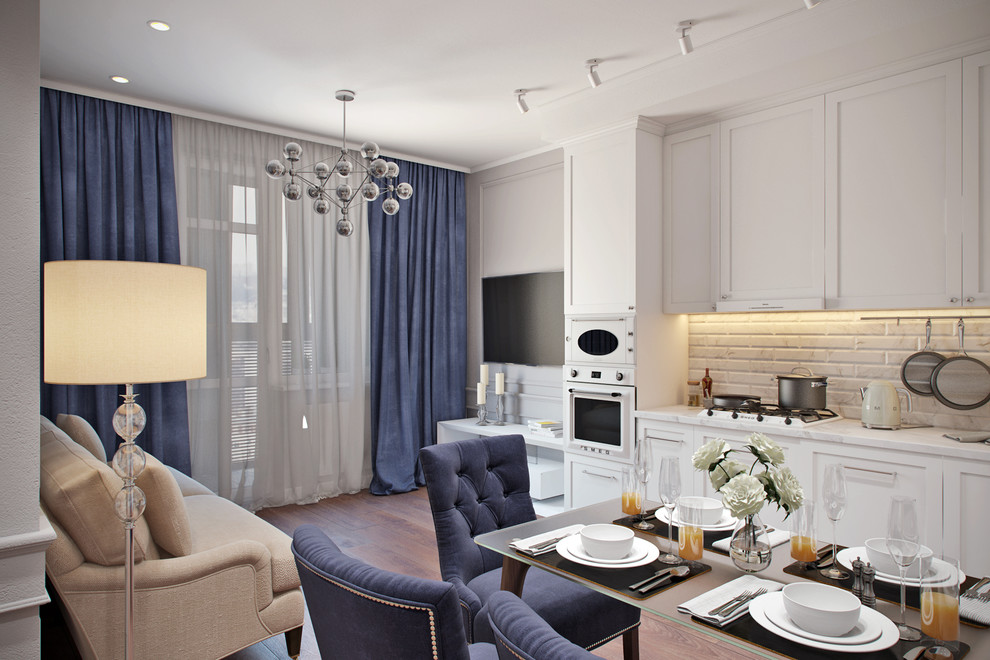 Квартира 45 кв.м. ЖК Кристалл