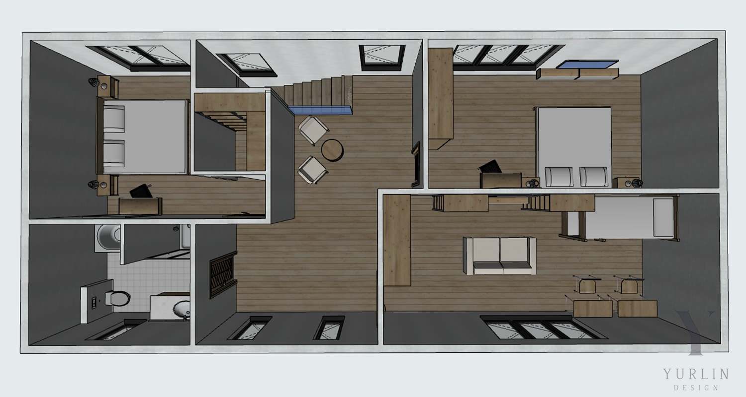 Проект  частного дома из ЛСТК