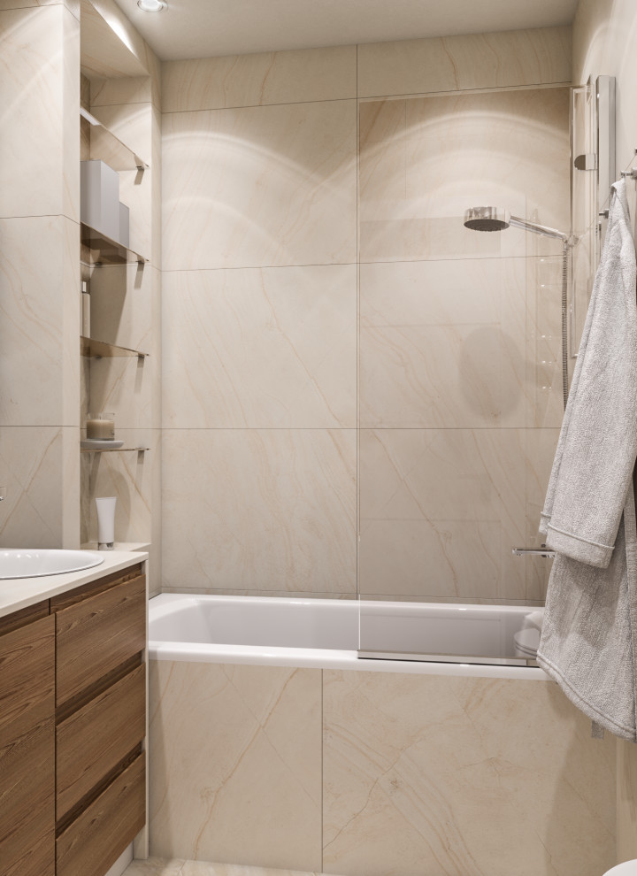 Дизайн - проект двухкомнатной квартиры 64,8 кв.м. в г. Москва