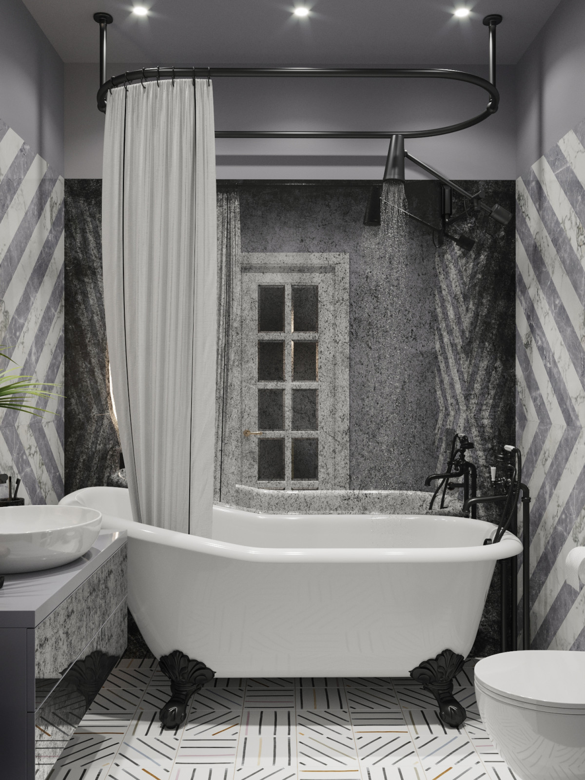 дизайн-проект квартиры в современном стиле