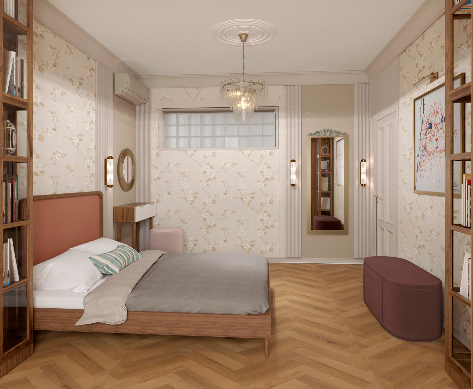 Историческая квартира в Москве, 157 м2