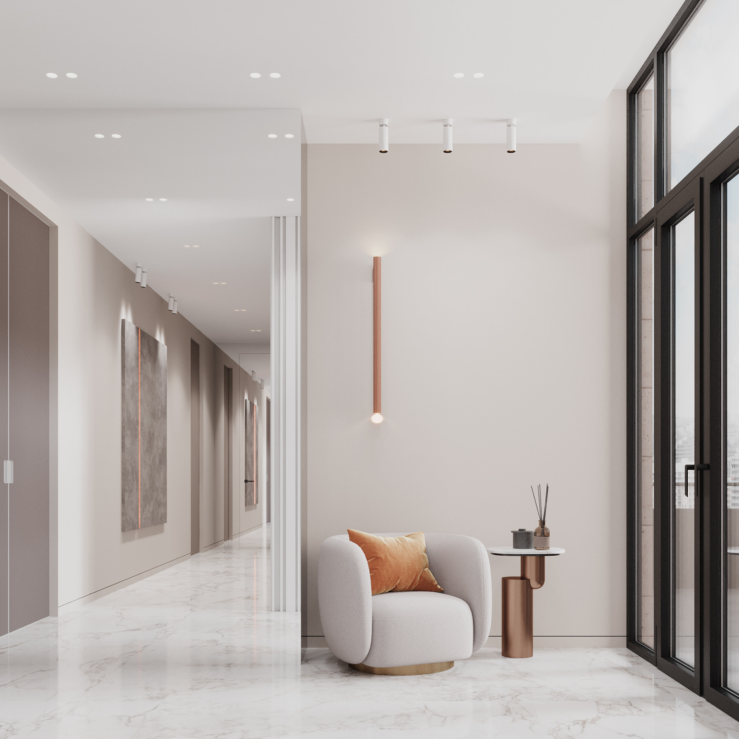 Пентхаус 310м2 в ЖК Оливковый дом