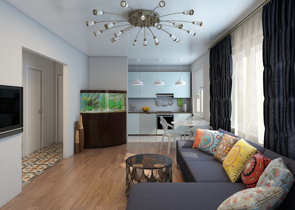 Кухня-гостиная