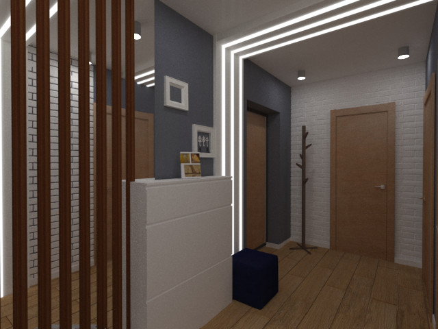 Обложка проекта: Дизайн холла