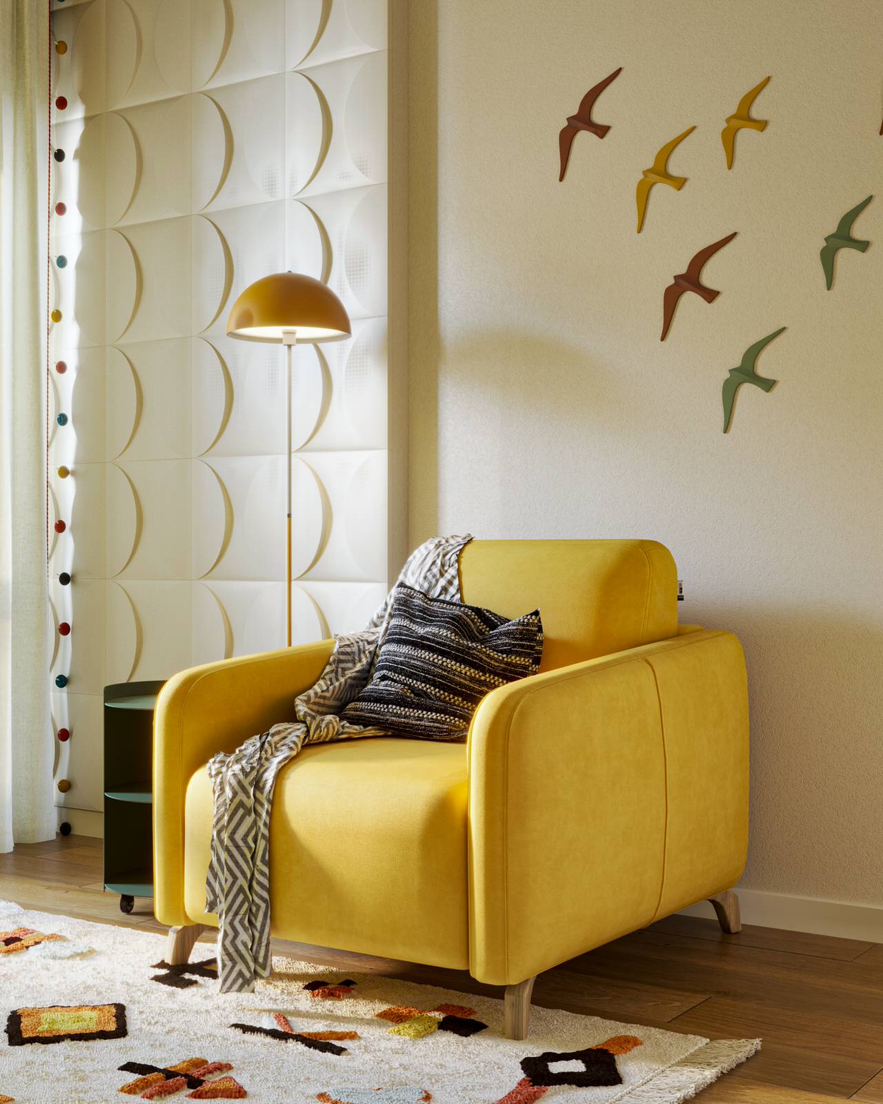 Трехкомнатная квартира в Анапе ЖК "Anapolis Residents"