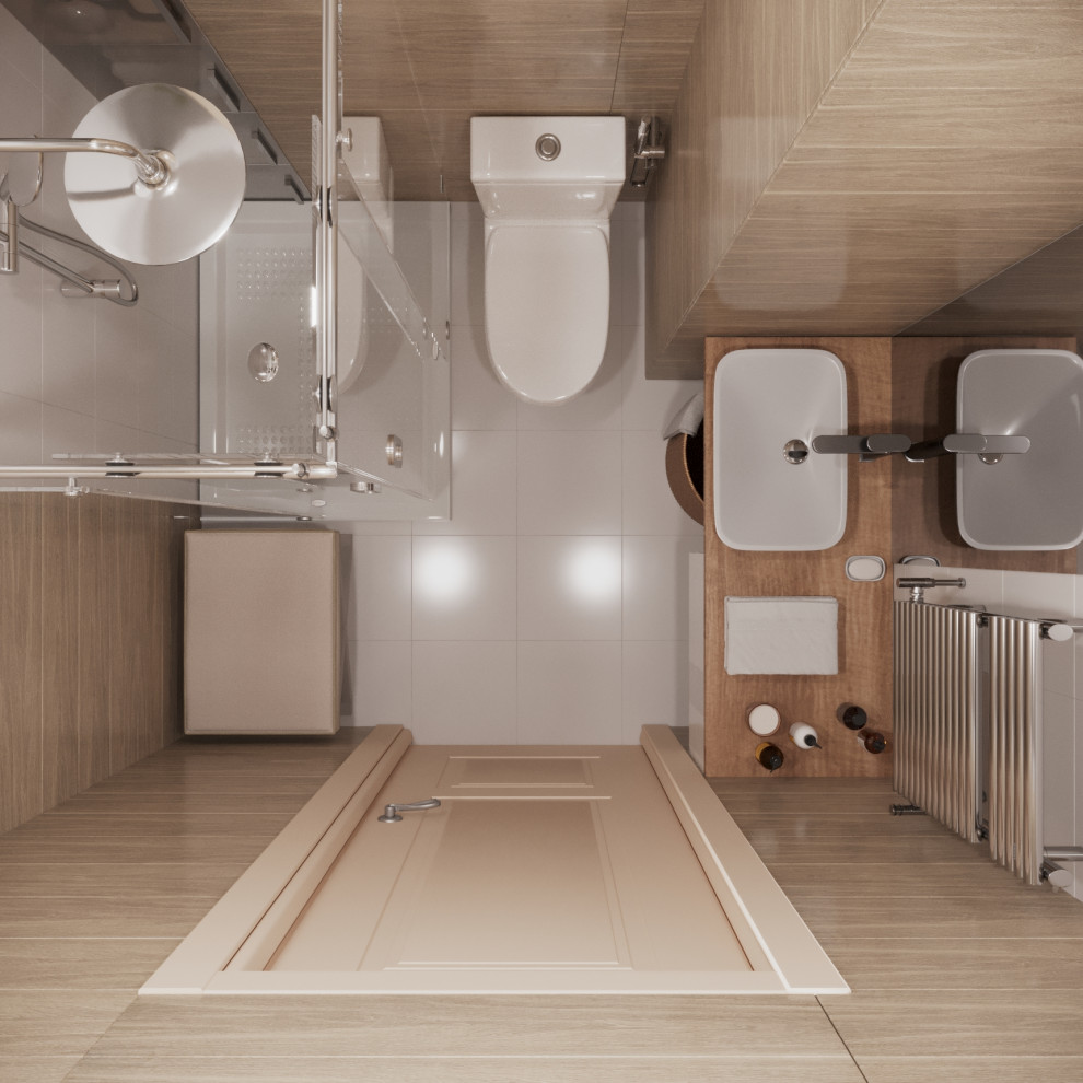 4-к квартира в Москве в пастельных тонах современной классики