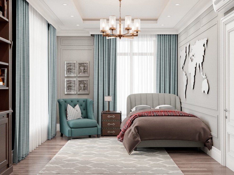 Уютная классика - гостевая спальня