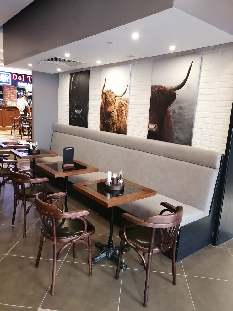 Дизайн ресторана  Del Toro Grill&Bar ул.Арбат д.9