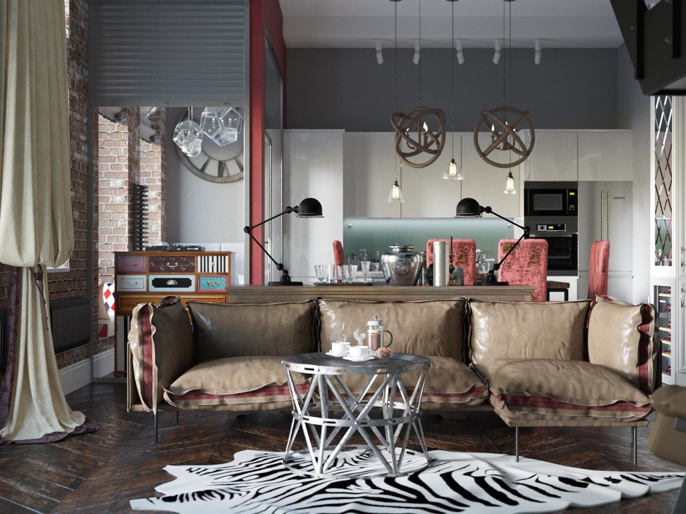 Обложка проекта: Двухэтажный ЛОФТ