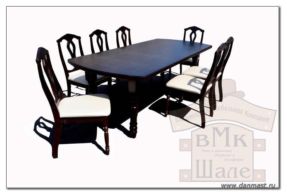 Обеденные столы из массива сосны