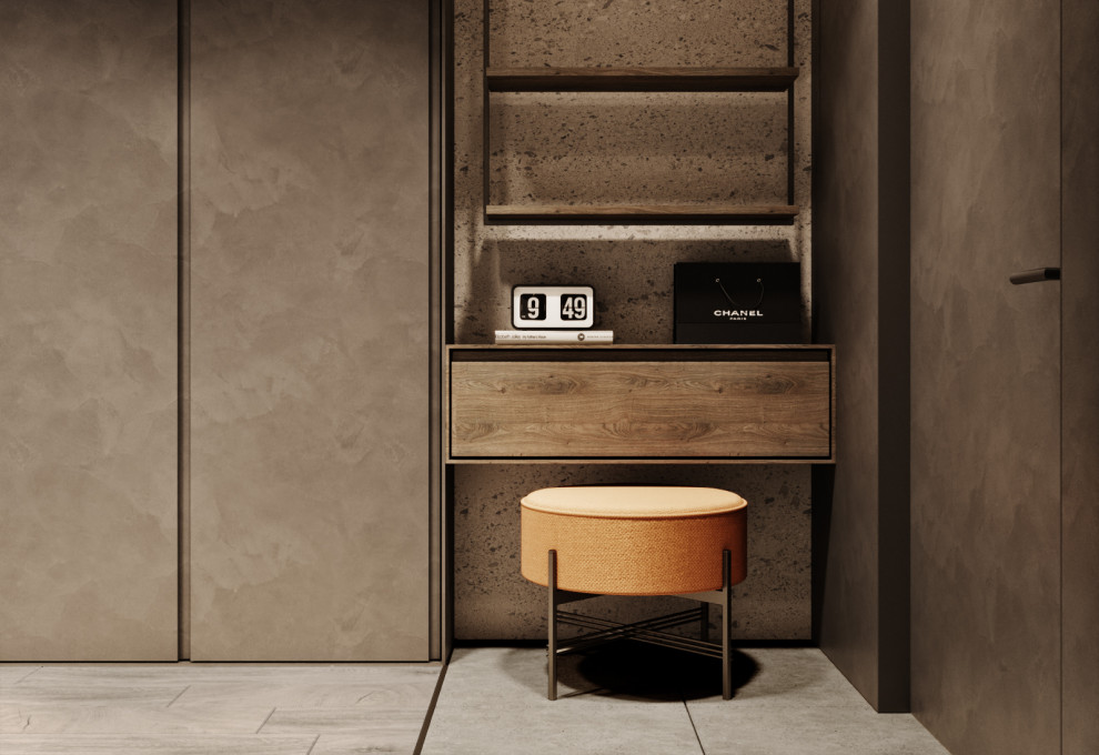 Квартира в темных оттенках