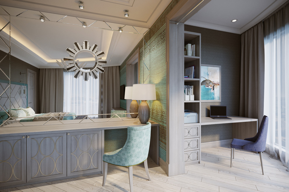 ДИЗАЙН ИНТЕРЬЕРА КВАРТИРЫ 228 м.кв. ЖК "Амурские зори