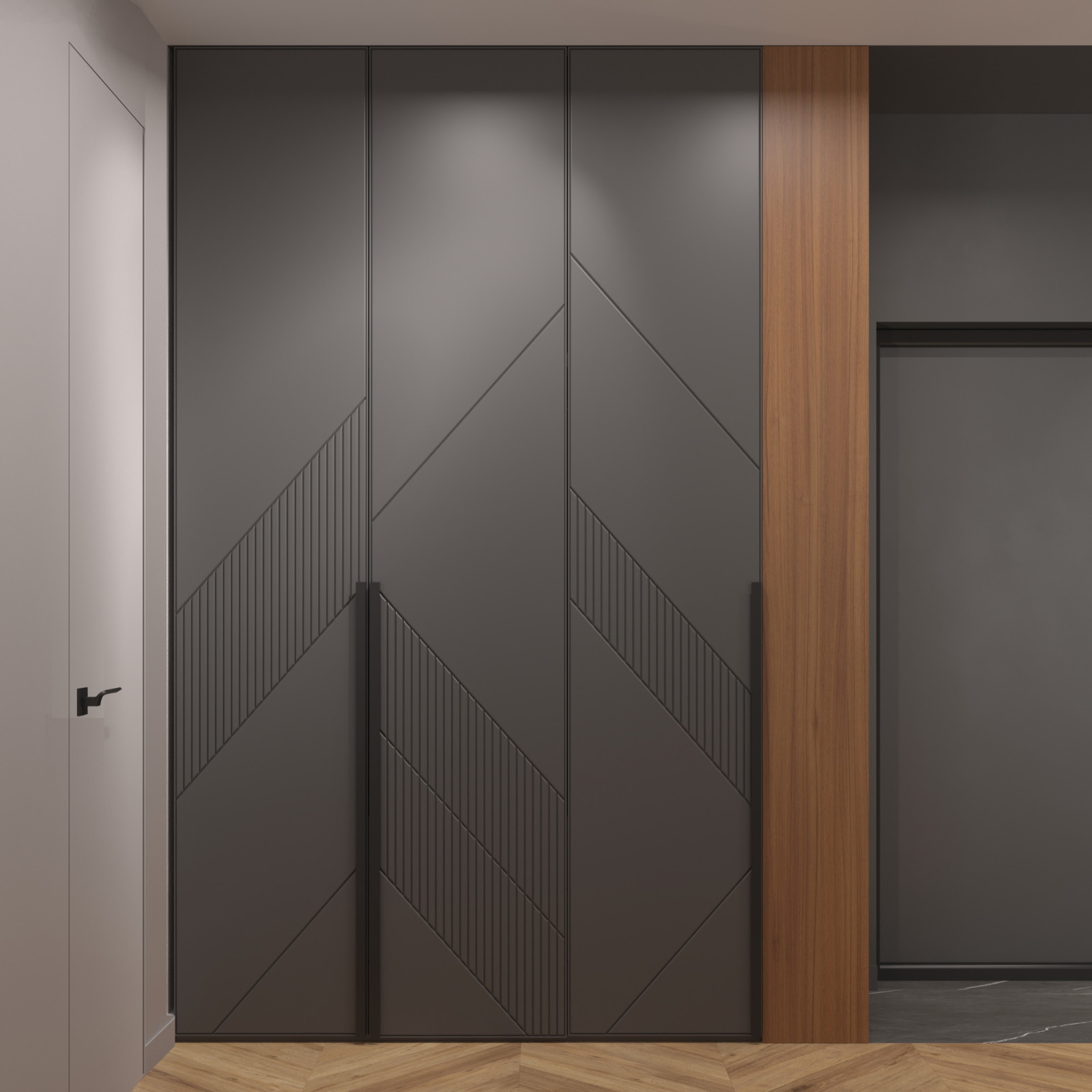 Дизайн интерьера квартиры в ЖК Серебрица