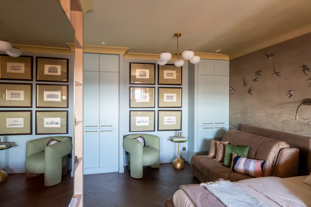 Спальня с ласточками