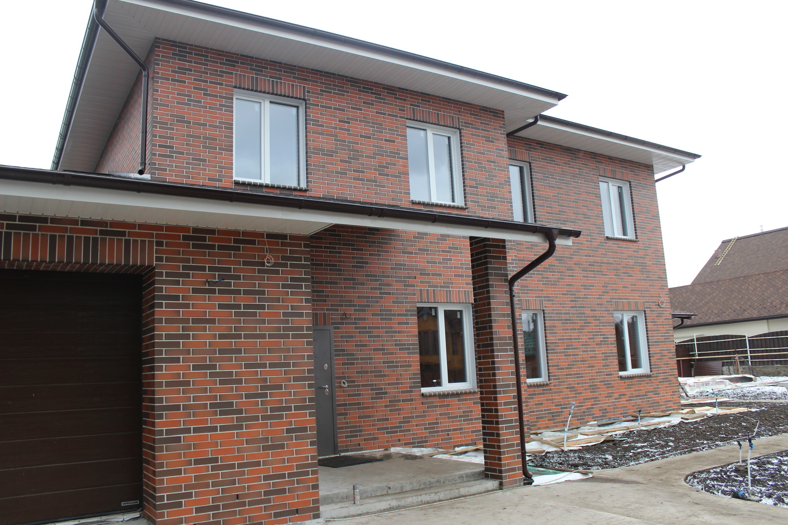 Проектирование. Строительство. Дом из кирпича. Площадь 400 кв.м.