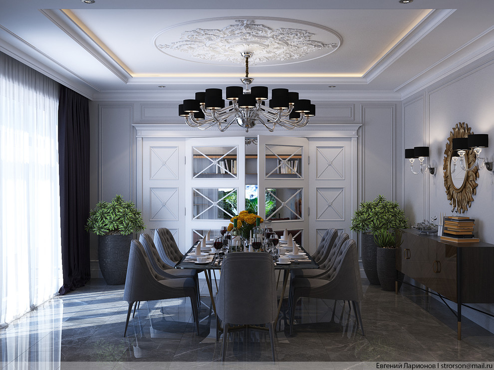 Интерьер дома в пригороде г.  Калининград.