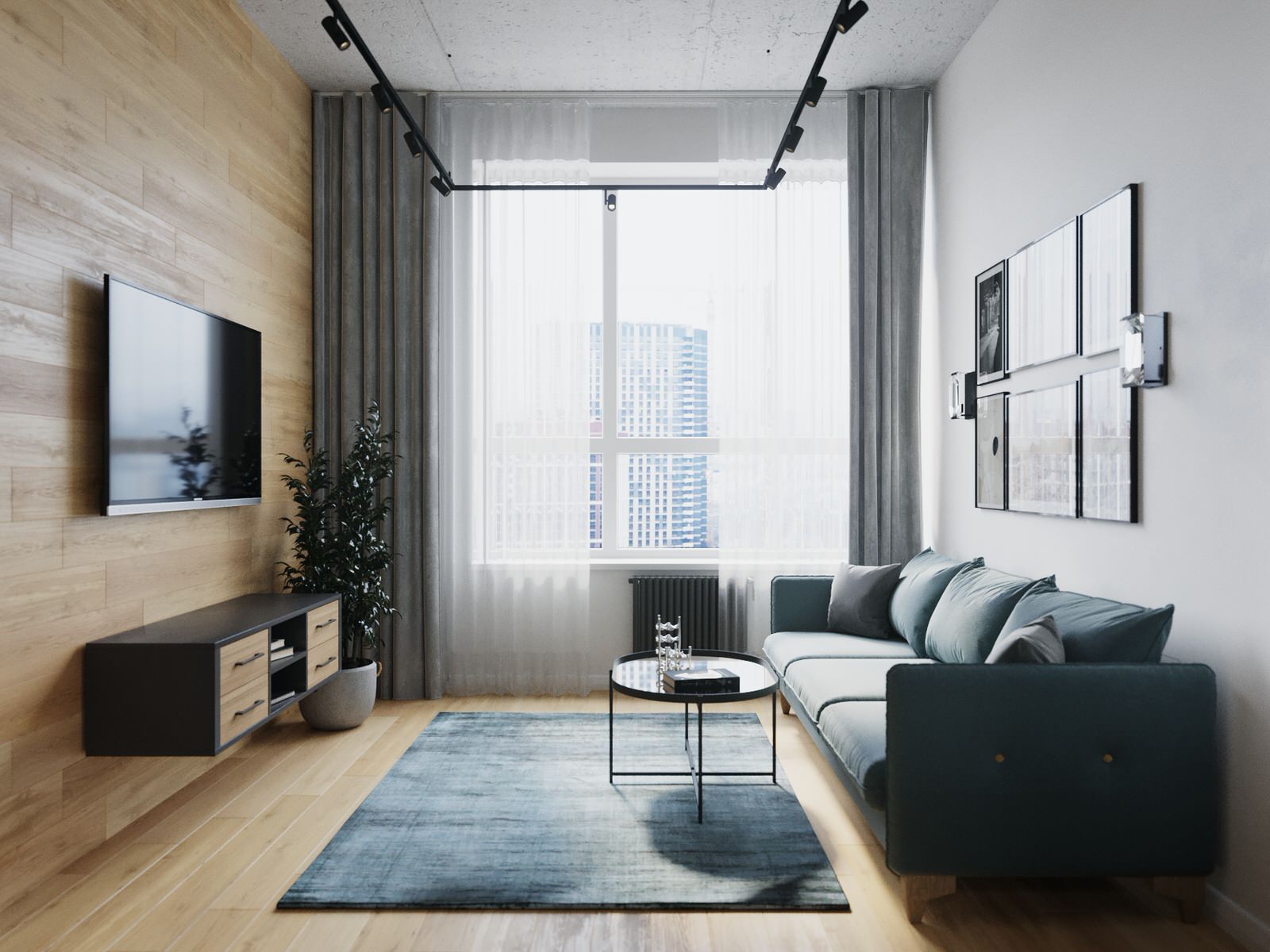 Лофт в ЖК Сердце столицы