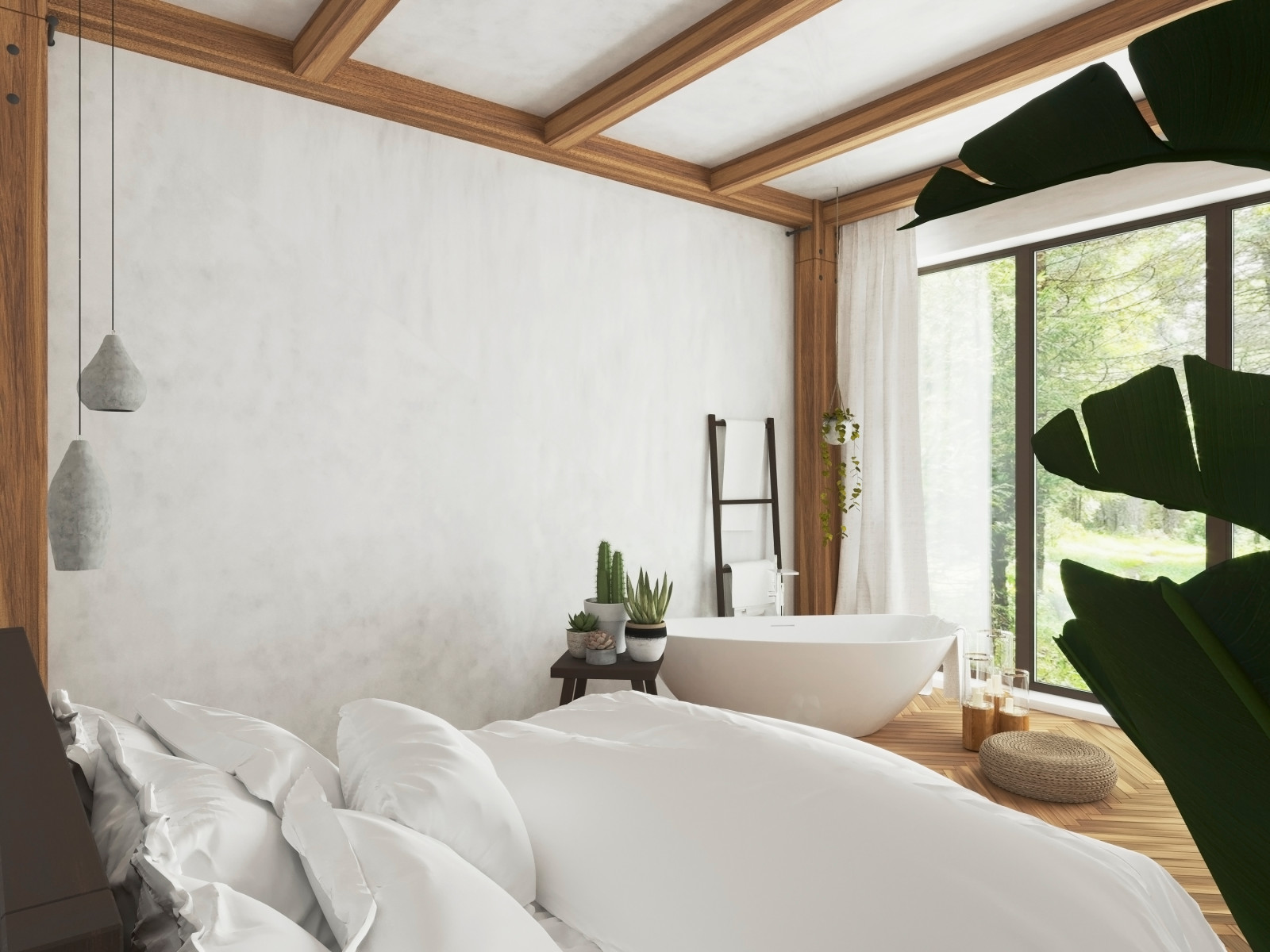 Обложка проекта: Спальня в эко-стиле