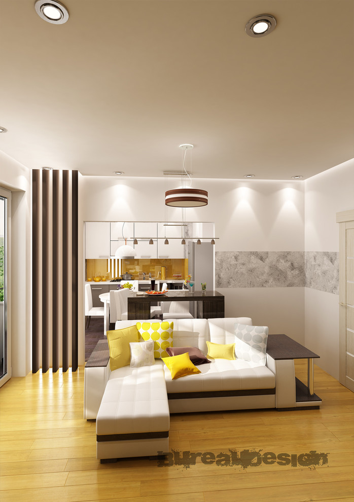 Дизайн-проект квартиры, 38 м2, г. Калуга, ЖК "Хороший"