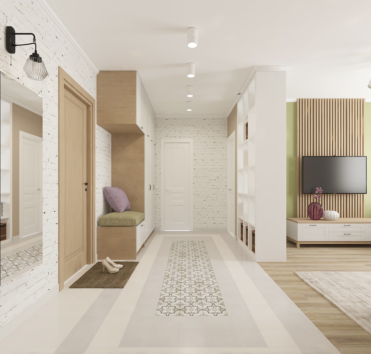 Квартира 51 м2 в жилом доме