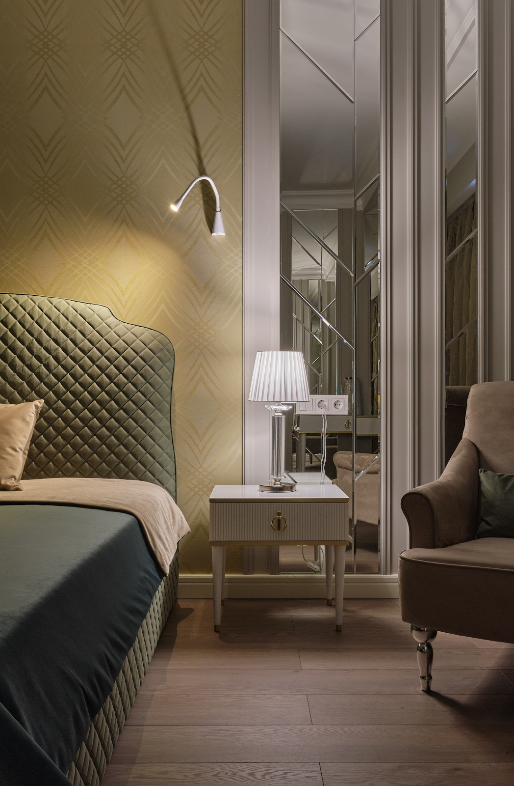 Интерьерная съёмка квартиры в ЖК Триколор (Москва)