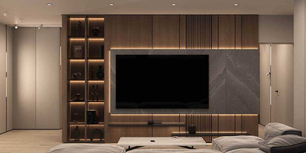 Квартира в стиле "Минимализм" 107 м2