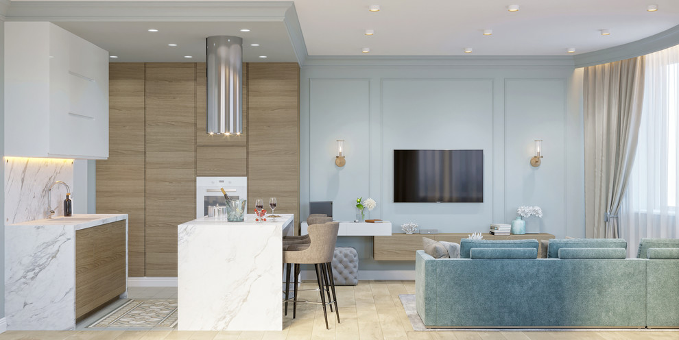 Современная классика в ЖК "Чемпион-парк"