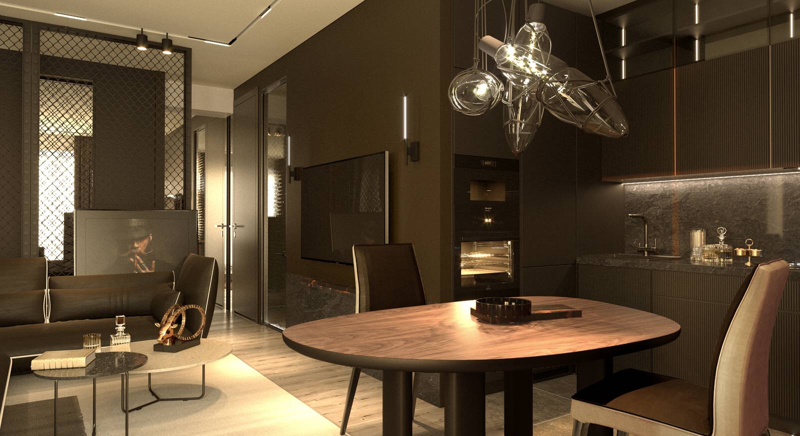 Мужской интерьер