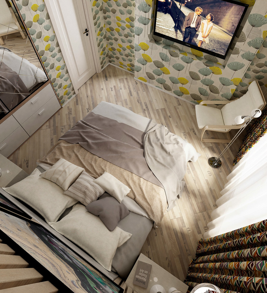 Евродвушка в скандинавском стиле в ЖК "Мещерский лес"