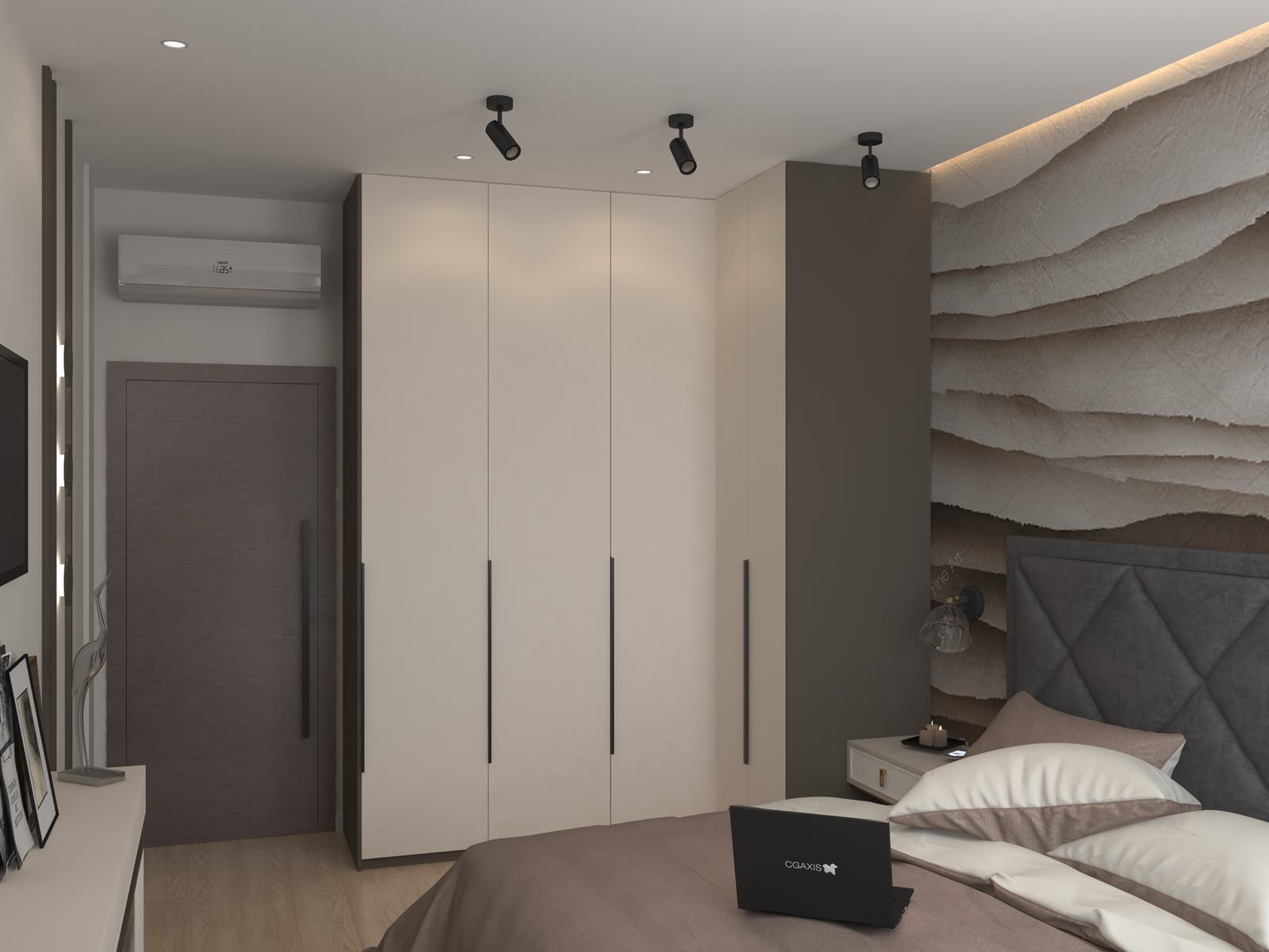 Квартира для семьи с тремя детьми "Стоун терапия"