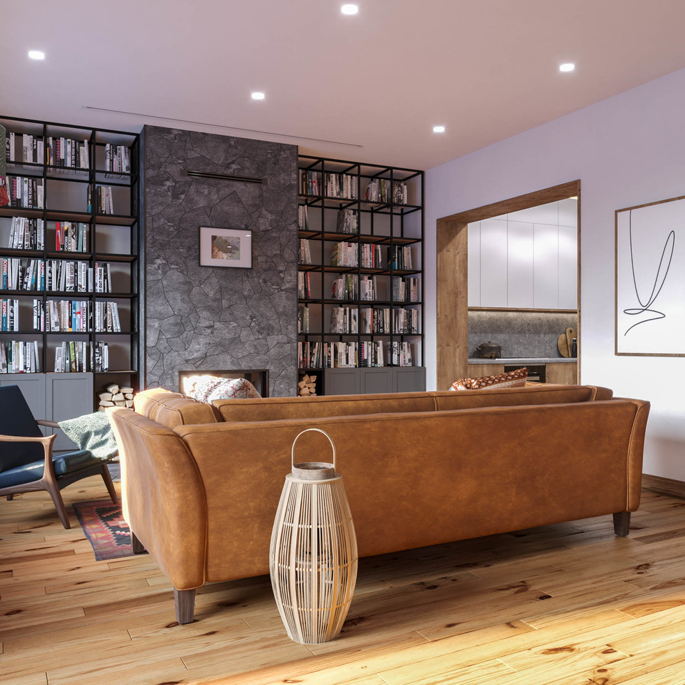 Уютный дом 170 Гостиная кухня