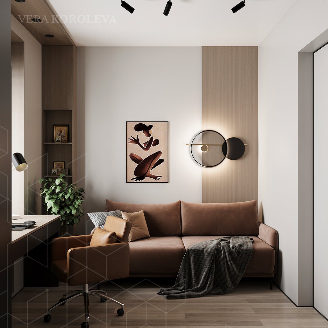 Дизайн-проект квартиры площадью 130 кв. м в Москве