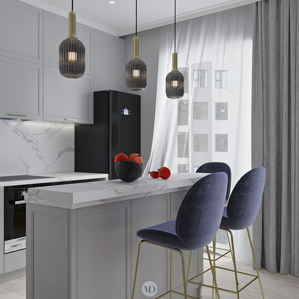 Дизайн-проект квартиры Яблочкино