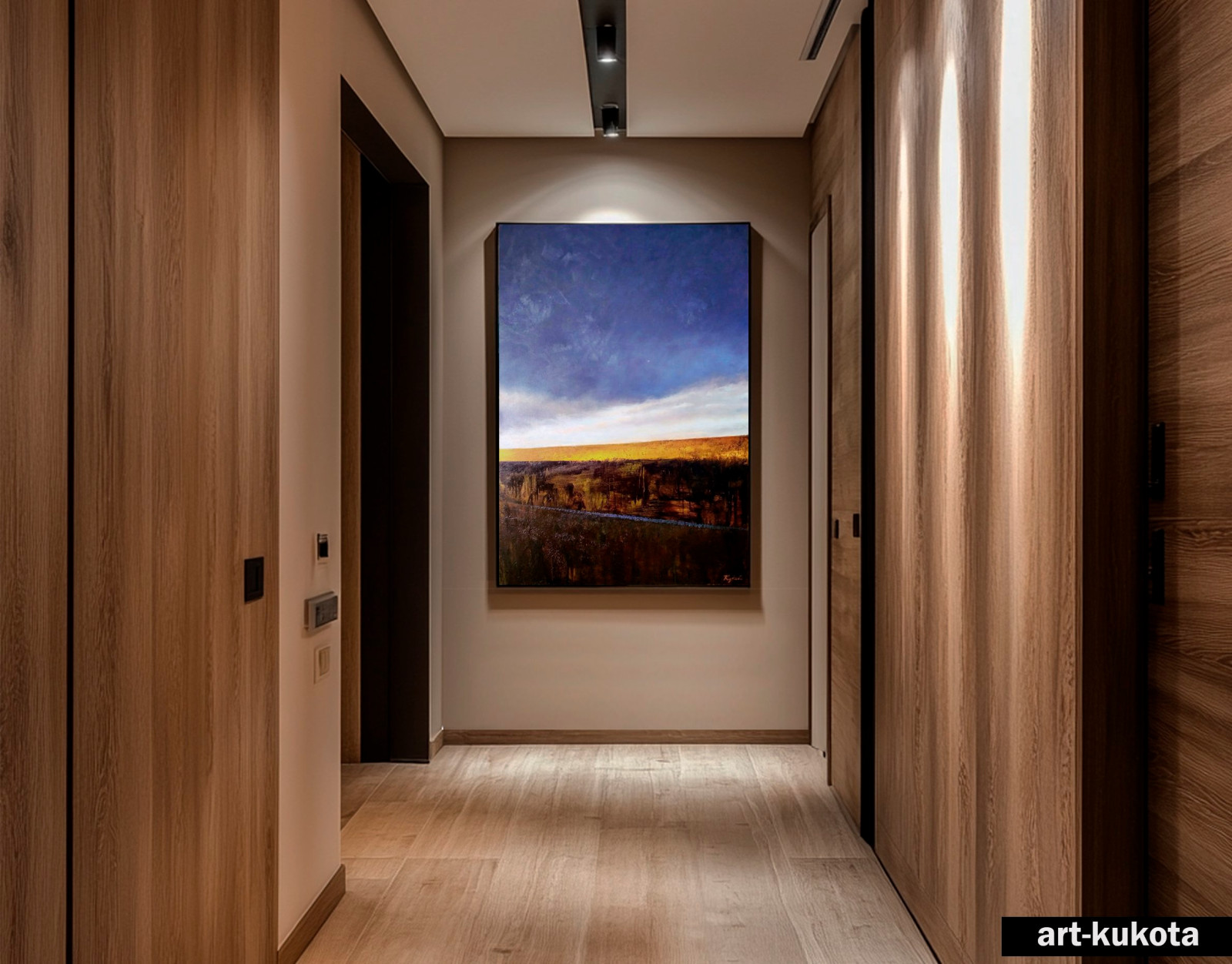 Обложка проекта: Картины в коридор