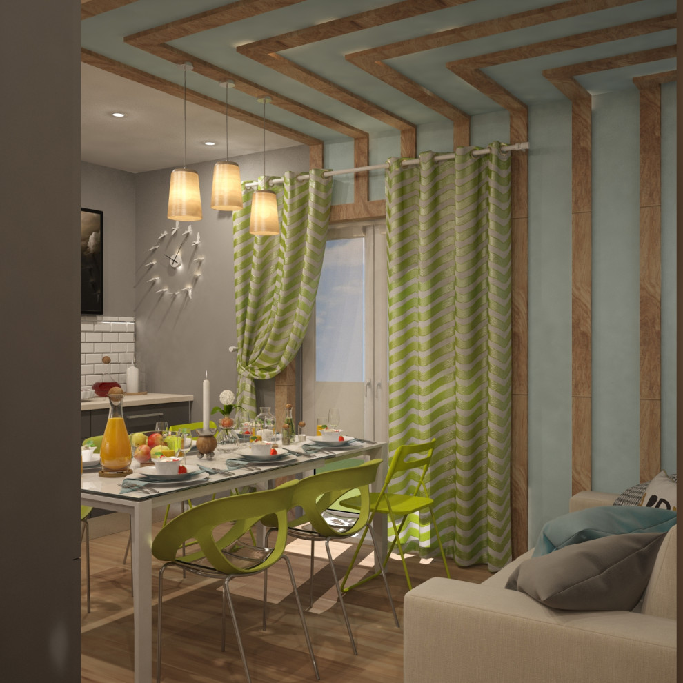 Неболчи, типовая квартира с индивидуальной детской