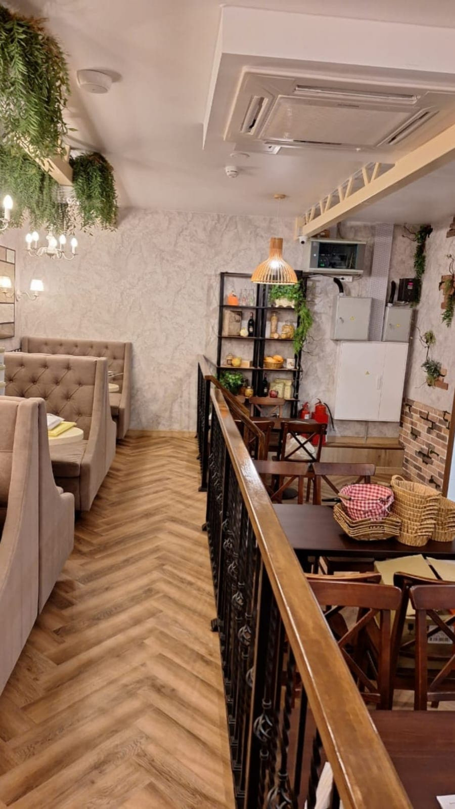 Проект кафе "Итальянский дворик", г. Москва