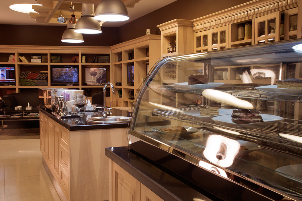 JAZZVE - Кафетерий в зоне VIP Lounge Международного Аэропорта Звартноц - 2012г.