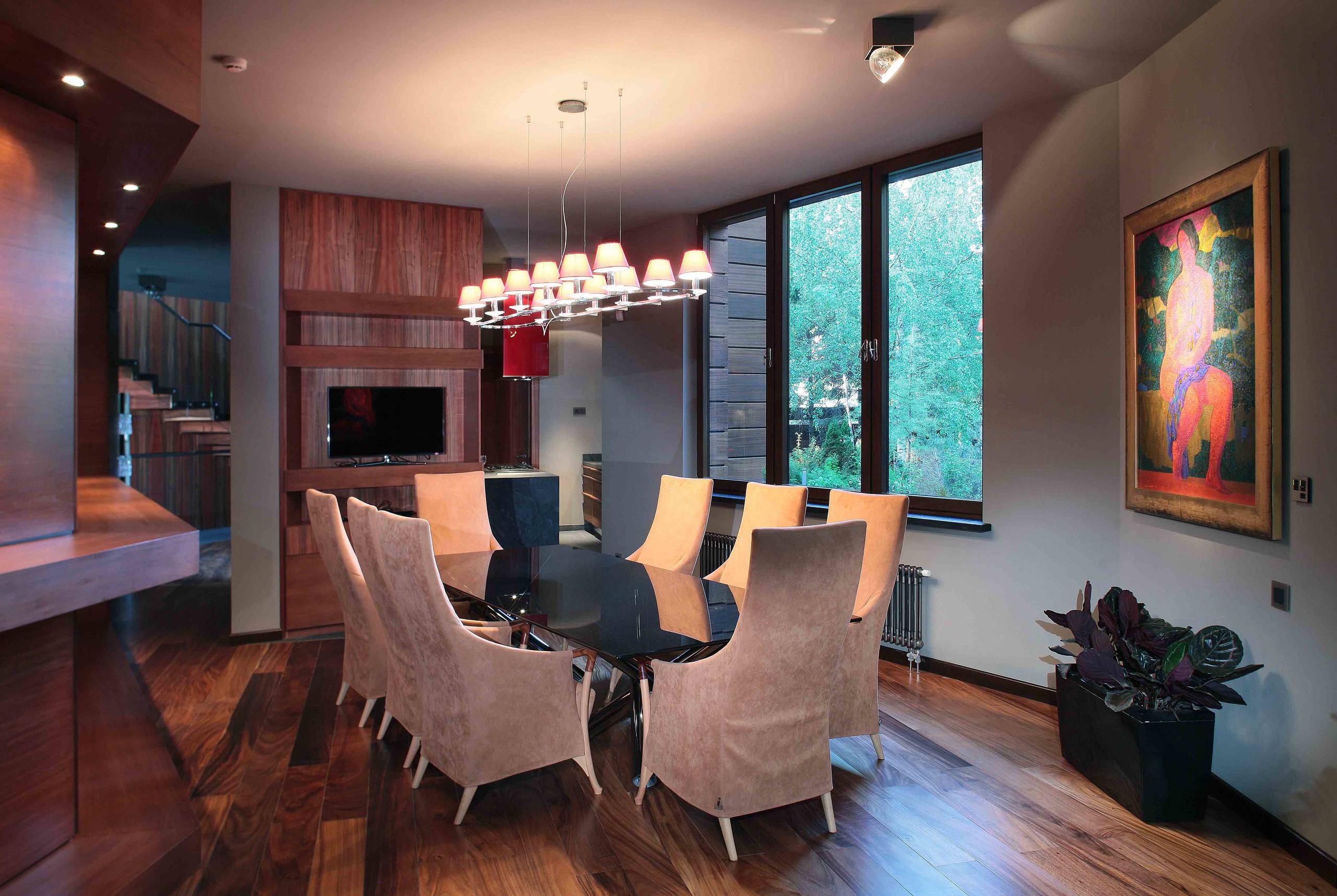 Проект недели: Открытая гостиная с панорамными окнами