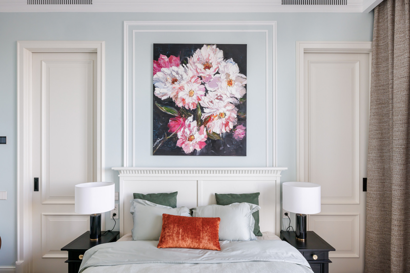 Дизайн и ремонт квартиры ЖК Диалог - Американская классика