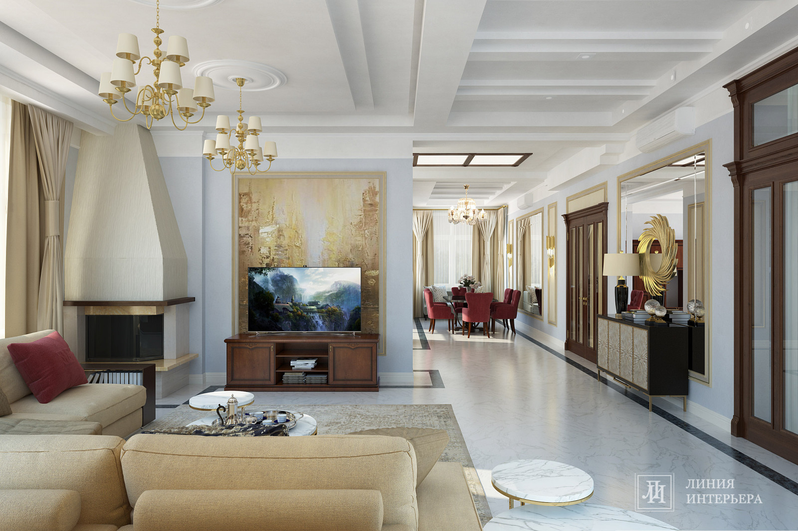 СП Барвиха, обновление интерьера