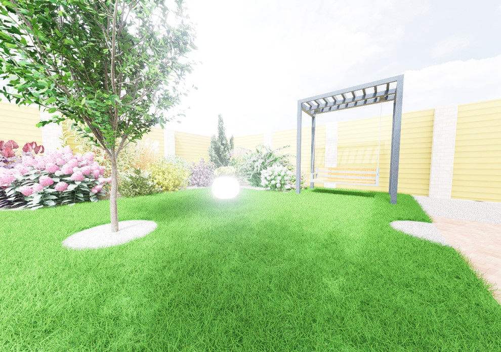 Дизайн участка в Лобне