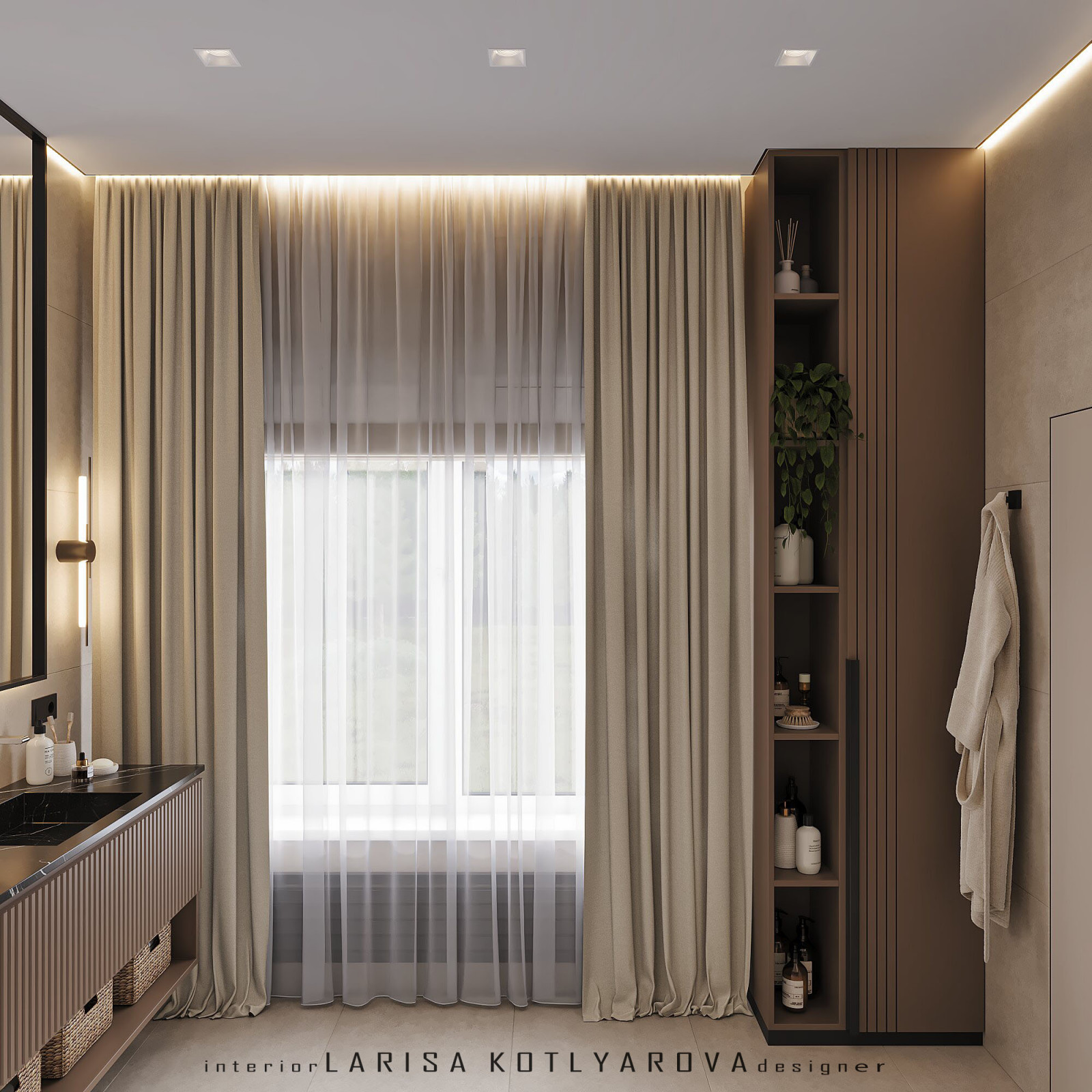 Дизайн-проект дома 105 кв.м. г. Ростов-на-Дону