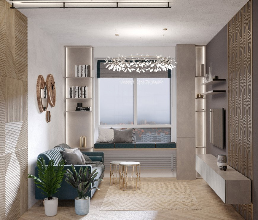 Квартира в ЖК «Грин Парк», 147 м2