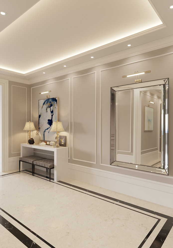 Воздушный интерьер для большой семьи