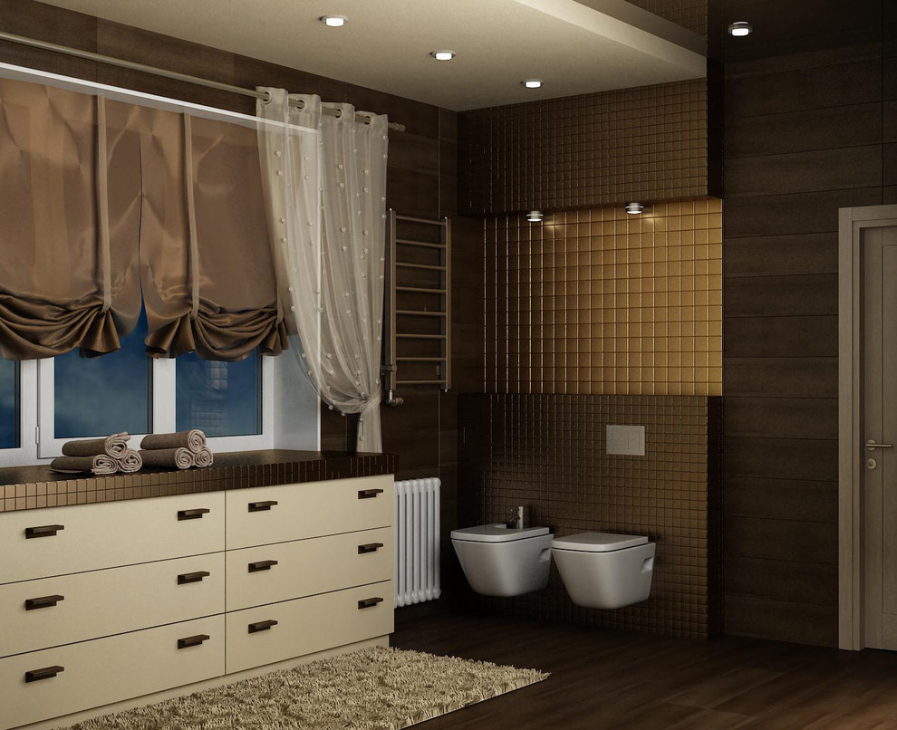 Обложка проекта: Ванная комната с сауной