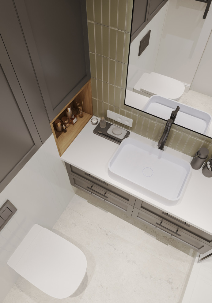 Маленькая студия 34,4 кв.м., жк Wellton Towers