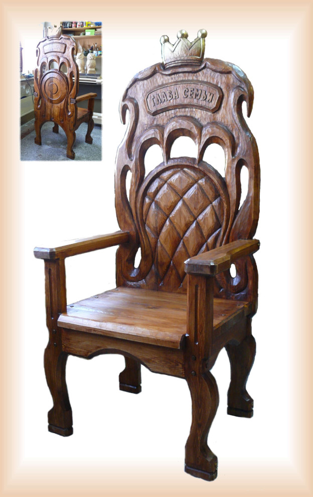 Шуточный трон