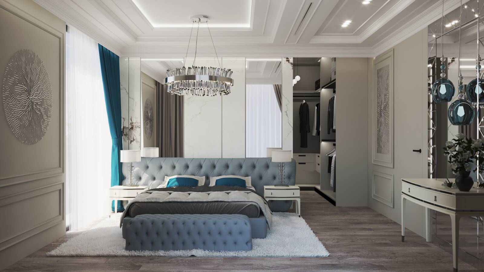 Дизайн мастер спальни