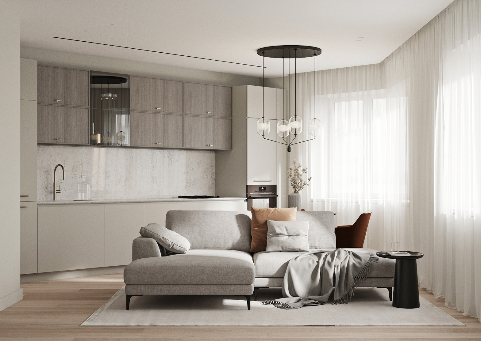 Обложка проекта: ЖК Арт Хауз, 53 м2