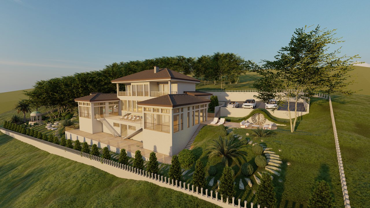 Обложка проекта: Благоустройство загородного дома (S 40 соток)